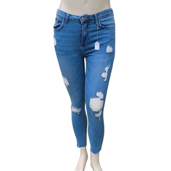 65069...Forever 21 Skinny Jeans Size 28 - Picture 1 of 6